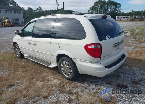 2005 Chrysler Town & Country Limited из США, поврежденный, VIN 2C8GP64L15R277544